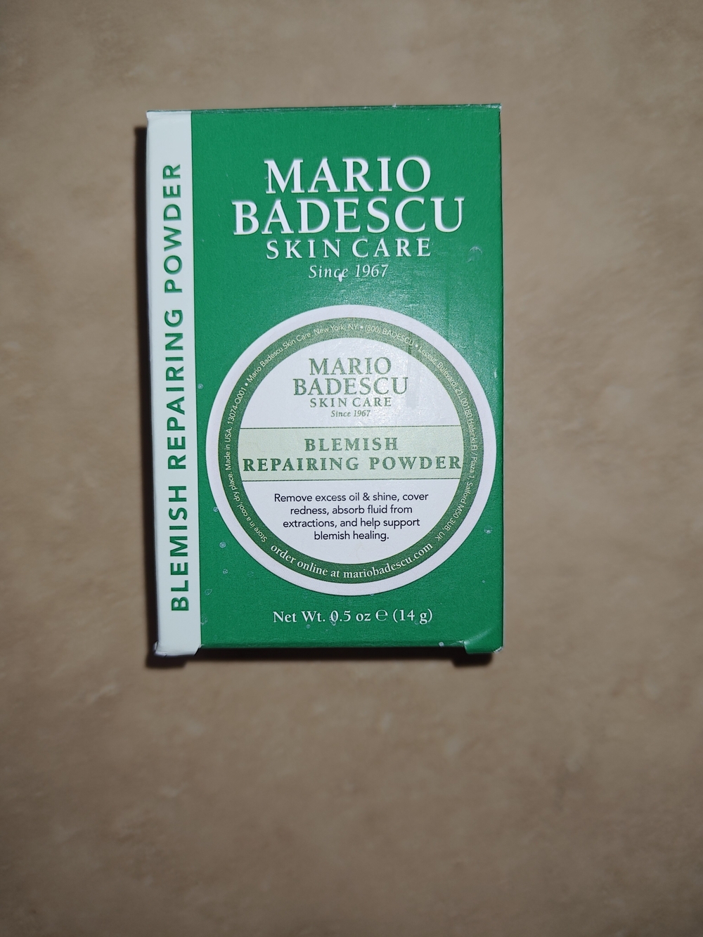 Mario Badescu Green Blemish Repairing Powder - Spot Treatment